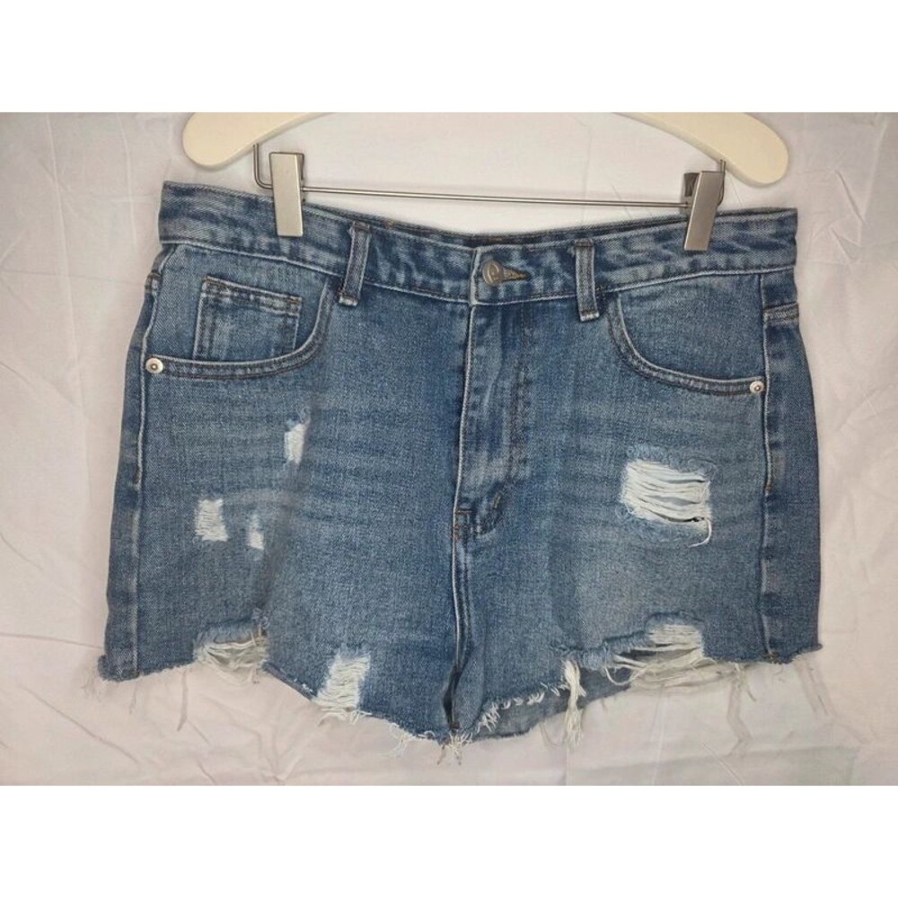 Nasty Gal distressed shorts
